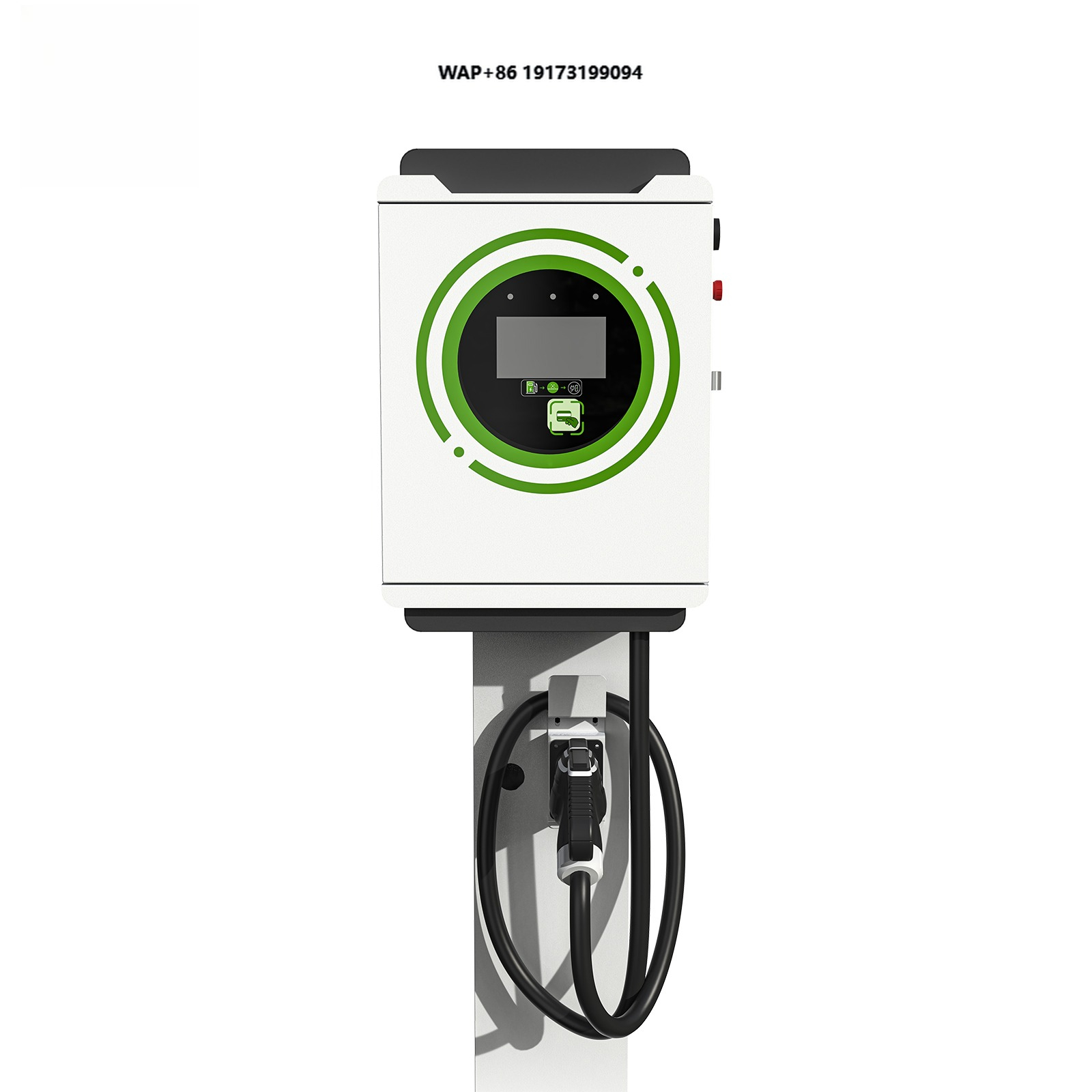 Dc Fast Charger 30Kw Wallbox Commercial - 20KW/30KW/40KW DC snellader wandbox met 5M
