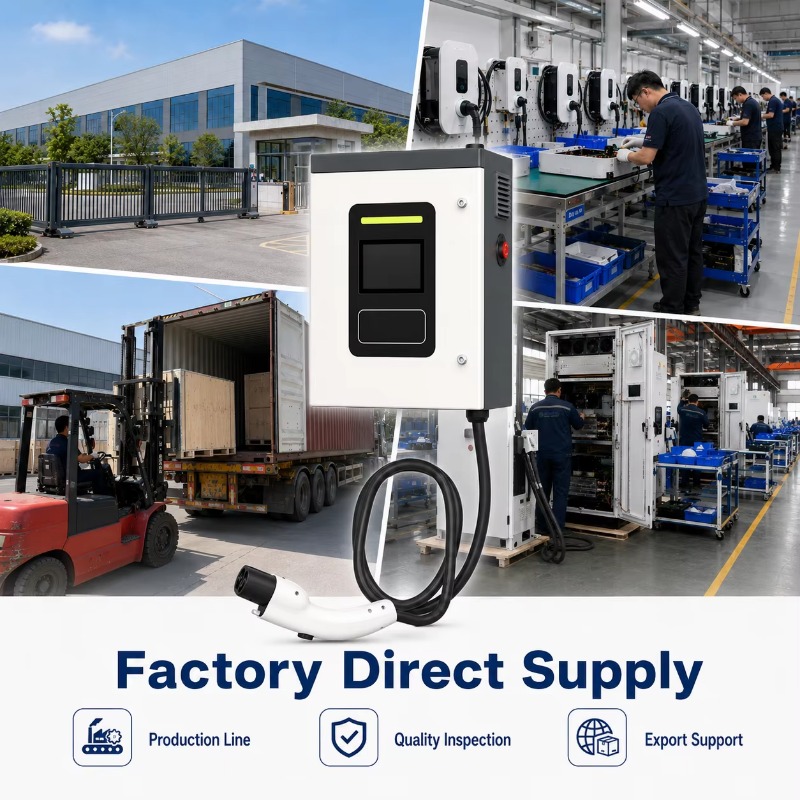 Dc Fast Charger 30Kw Wallbox Commercial - Aangepaste 30kW CCS2 DC snellader wandbox