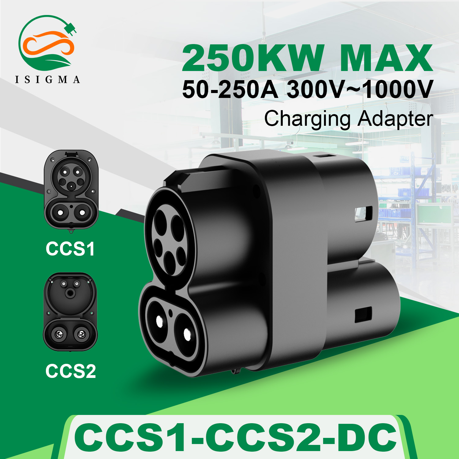 CCS1 naar CCS2-adapter, DC naa - Ccs2 To Ccs1 Fast Charge Adapter 250Kw recensie en prijs